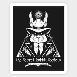 The Secret Rabbit Society Sticker